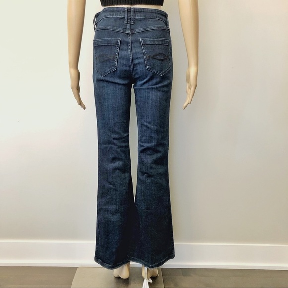 Abercrombie&Fitch Y2K Boot Cut Fit Flared Medium to High Rise Funky Denim Jeans - Picture 15 of 16